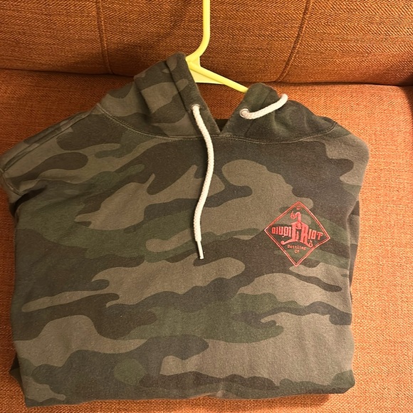 Camo Liquid Riot hoody - Picture 1 of 4